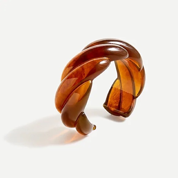 J. Crew Jewelry - ✨🆕✨J. CREW // Large carved resin cuff